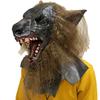 Halloween Supplies Prank Latex Mask for Fools Horror Werewolf Latex Mask