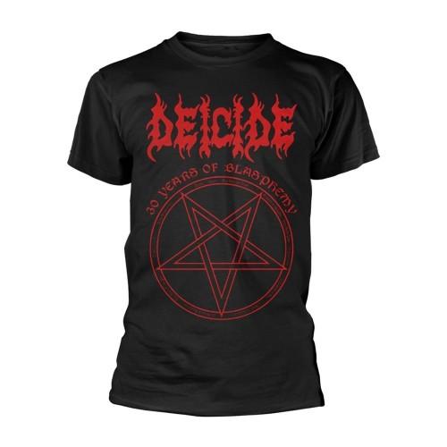 Deicide Unisex Adult 30 Years Of Blasphemy Fitted T-Shirt