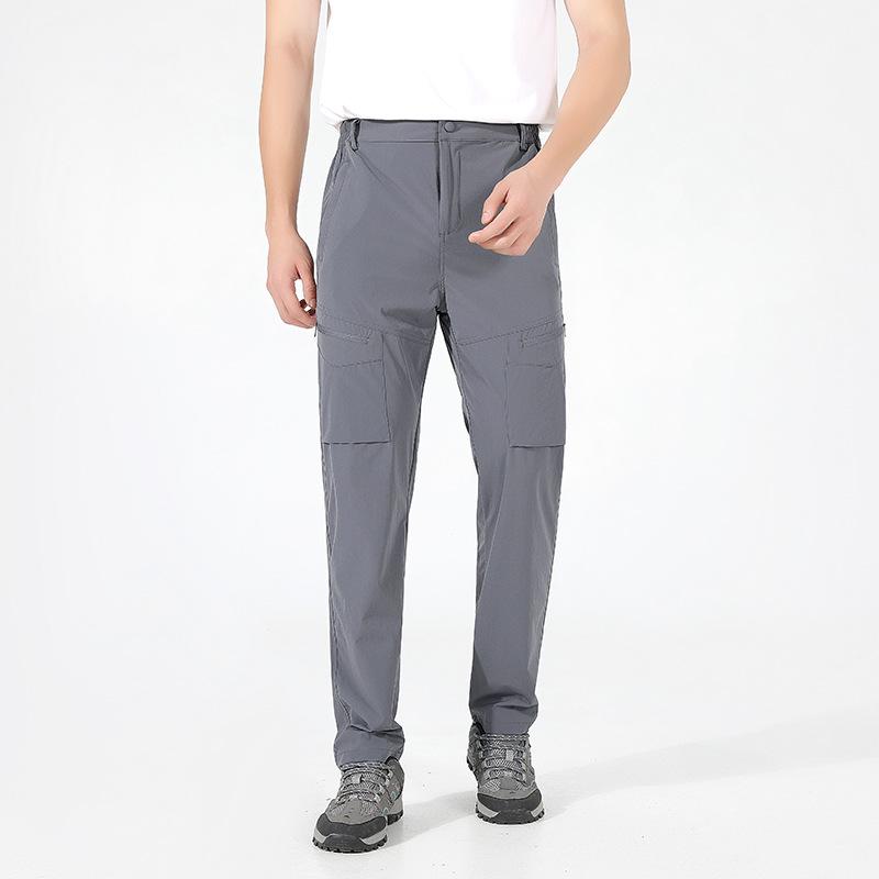 Unisex Quick-Dry Outdoor Hiking Pants, Summer Lightweight, Waterproof, Elastic & Breathable.