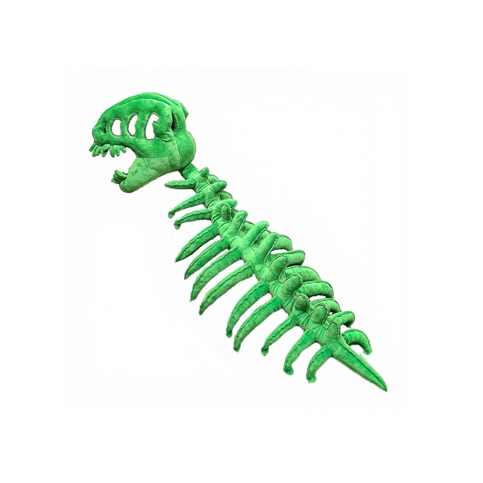 PP Cotton Dinosaur Skeleton Costume Skeleton Design Wearable Dinosaur Skeleton Plush Softness Easy To Clean for Halloween Themed