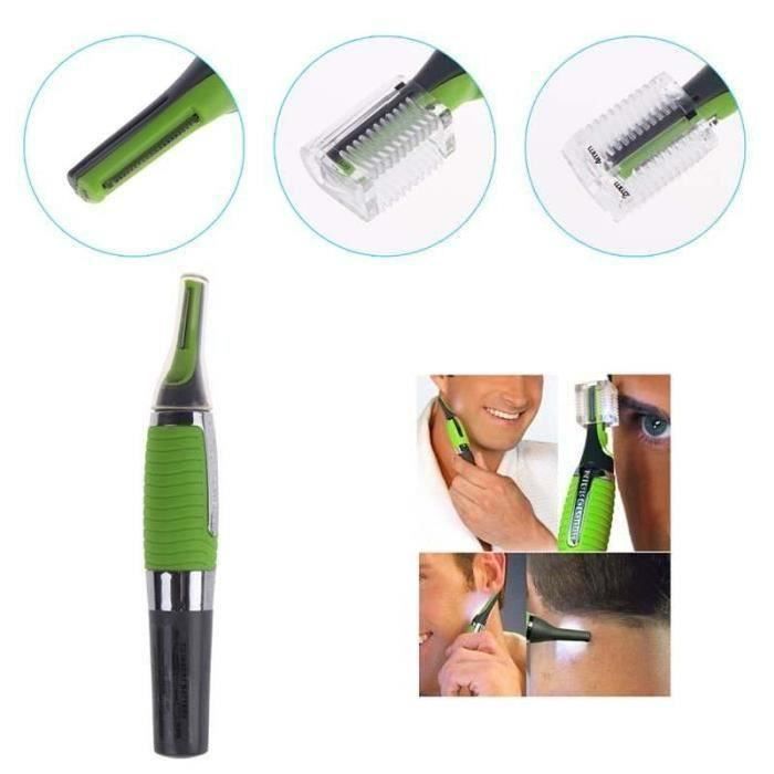 Battery-Powered Razor Trimmer - Micro Touch MAX - For Men - Nose Hair Removal - Ear Hair Removal