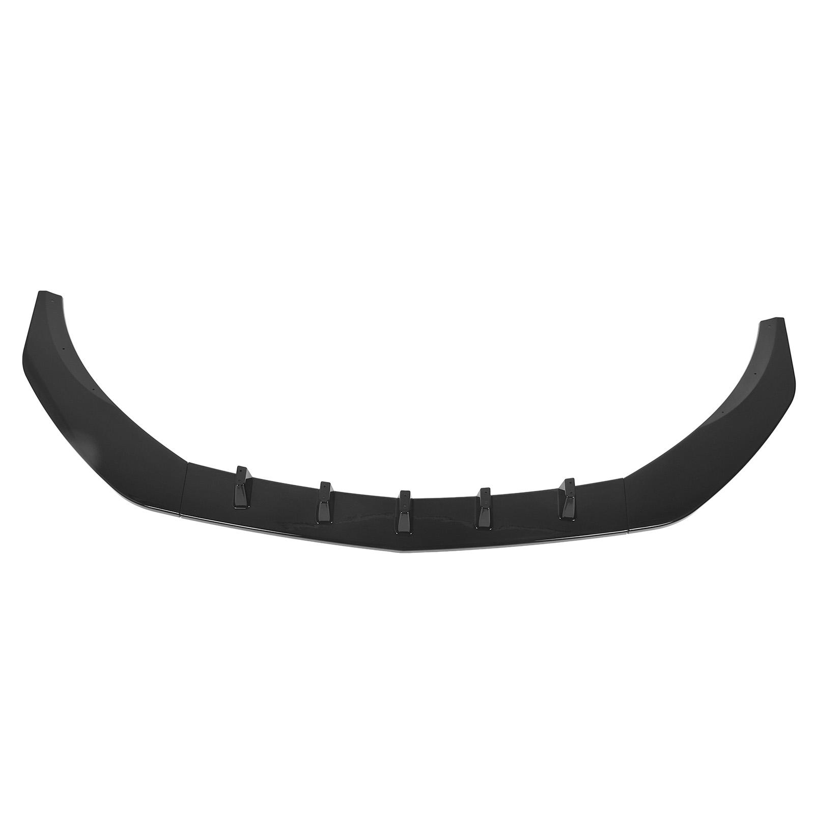 3 STuks Voorbumper Lip Spoiler Maxton Stijl Voorlip Body Kit Vervanging voor Benz CLA-Klasse C117 AMG Line 2016 tot 2019 black