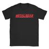 Herr T-shirts Metal Gear Solid Spel Fantastiska Ren Bomull T-shirts Kortärmad T-shirt Rund Hals Kläder Födelsedagspresent