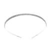Women's Double Row Rhinestone Metal Headband for Everyday and Party Wear