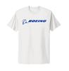 Boeing Aerospace Aviation American Aircraft Company Logo White T-Shirt