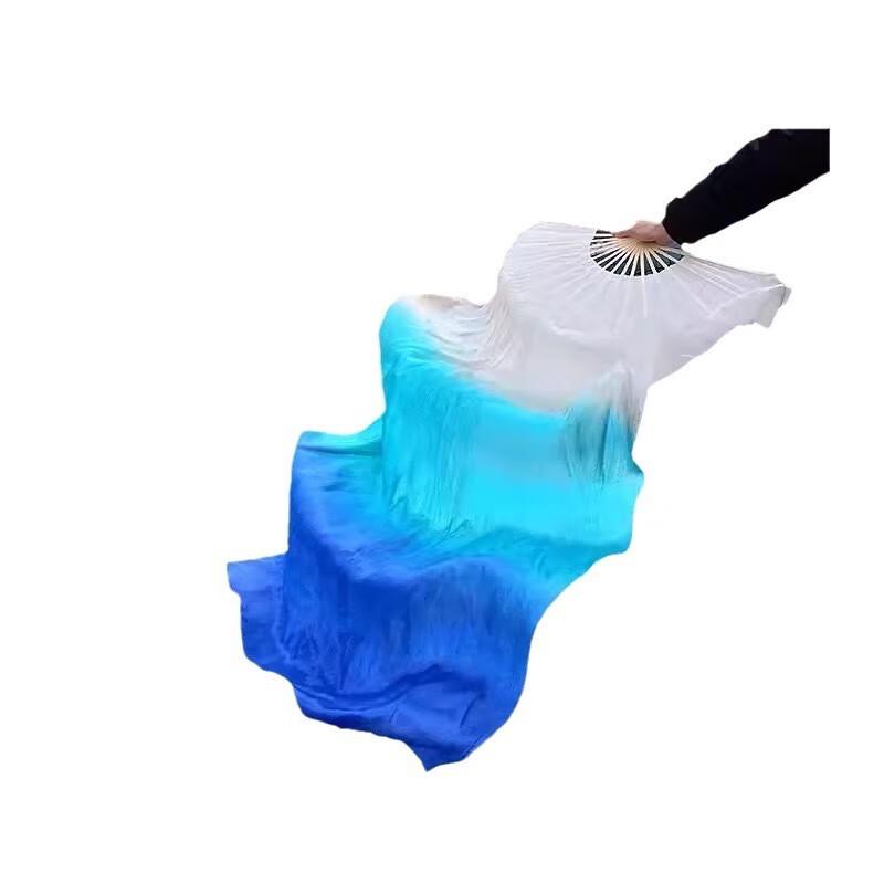 WEZHO Extra Long Gradient Dance Fan