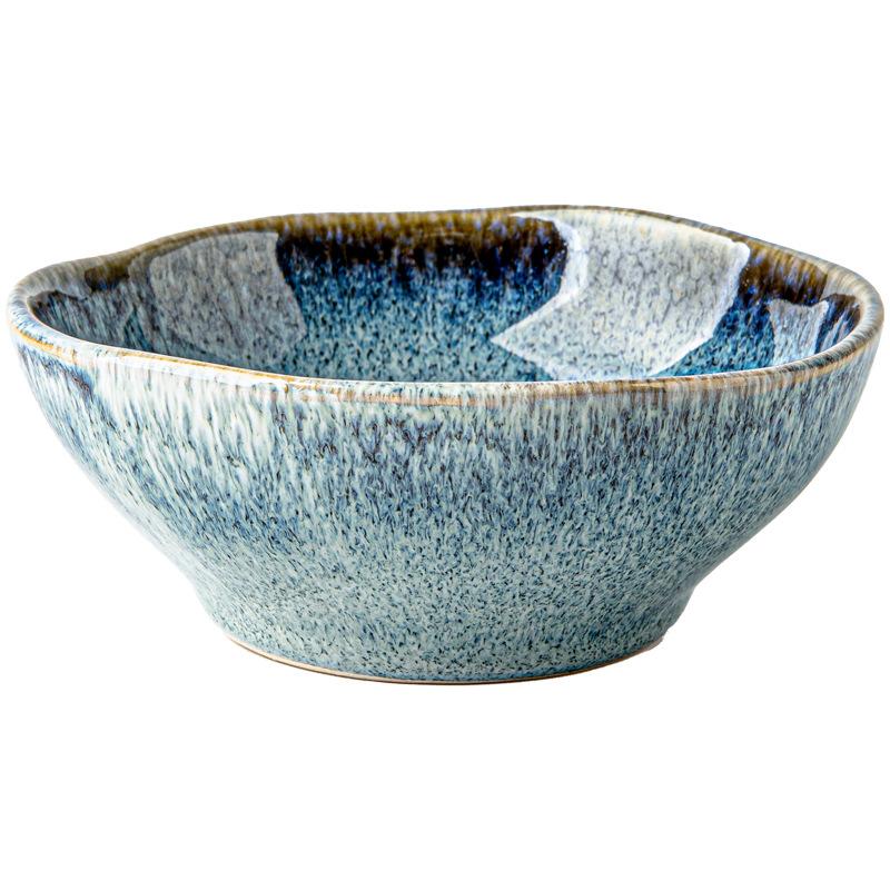 Yunmeng Dining Table Household 4-Inch Taste Plate Retro Special-Shaped Ceramic Taste Plate Hot Pot Sauce Plate Export