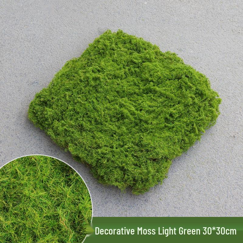 Bionic Artificial Moss Micro Landscape Ornaments for Bonsai and Paving