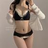 Girl Summer Sexy Lace Small Breast Gathers To Show Big No Underwire To Collect Pair Breast To Prevent Droop Underwear