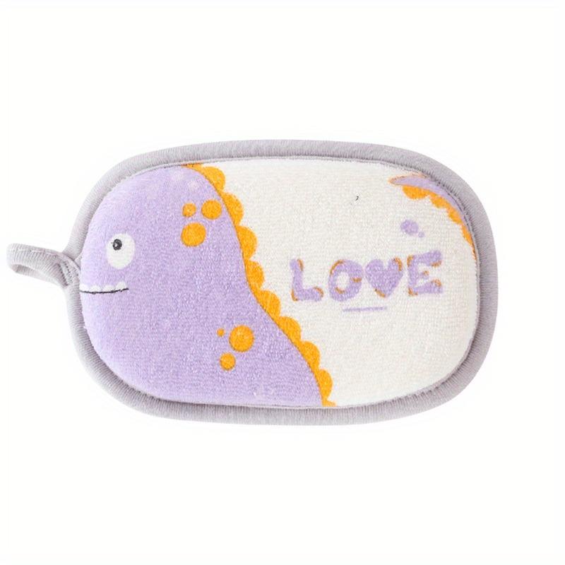 

Детская губка для купания, детское полотенце для ванны, мультяшная щетка для чистки детей, малышей и новорожденных, массажная насадка для душа для мытья волос