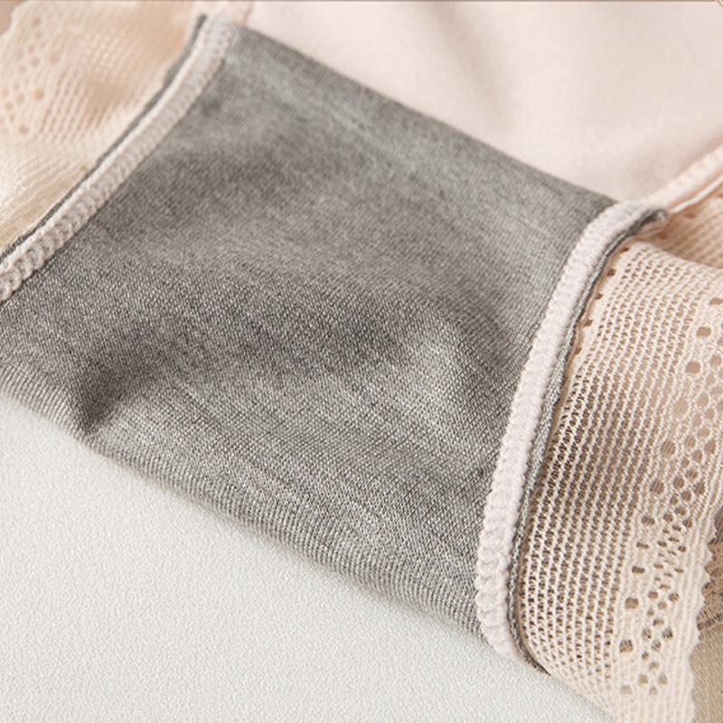 5Pcs Women's Panties Sexy Lace Underpants Bow Lace Briefs Sexy Underwear Low-Rise Pantys Intimates