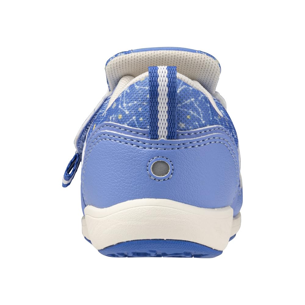 Mizuno Premore Infant 2 Kids' Shoes, Sizes 13-16cm, Athletic Shoes for Boys and Girls, Marine Blue x Off-White, Size 15.0cm