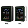 10 In 1 Air Quality Monitor Gas Detector Portable Smartair Quality Tester for CO2 CO TVOC HCHO Temp AQI PM2.5 10 Detect