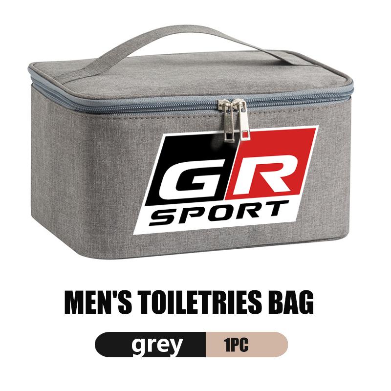For Toyota Car Travel Portable Cosmetic Toiletries Bath Storage Bag GR sport Hilux Aygo TDR Yaris Corolla Rav4 CHR Auris