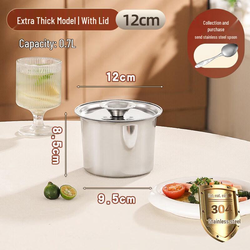 Qiwei 304 Stainless Steel Multipurpose Mixing Bowl with Lid