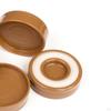 8 Pieces of Non-Skid Furniture Casters Cup Coasters Desk Riser Sofa