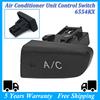 Air Conditioning AC Switch Push Button Cap For Citroen C1 Peugeot 107 Toyota Aygo Mk1 2005-2014 Car Accessories 6554 KX 6554KX