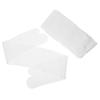 20pcs Washable Tummy Liners For Sweat - Rash Under Belly Sweat Liner Perspiration Absorber Pads Disposable Belly Band For Skin 28.69 X 4.52 Inch White
