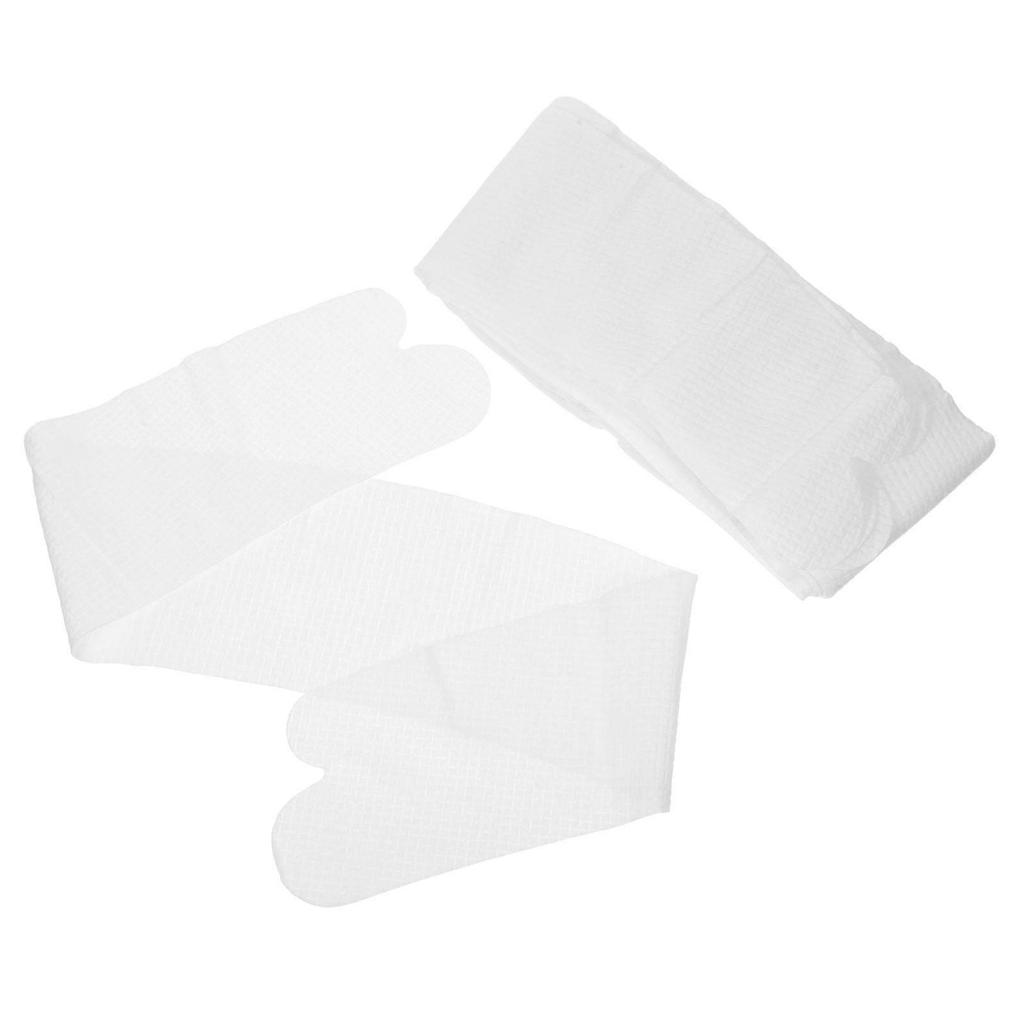 20pcs Washable Tummy Liners For Sweat - Rash Under Belly Sweat Liner Perspiration Absorber Pads Disposable Belly Band For Skin 28.69 X 4.52 Inch White