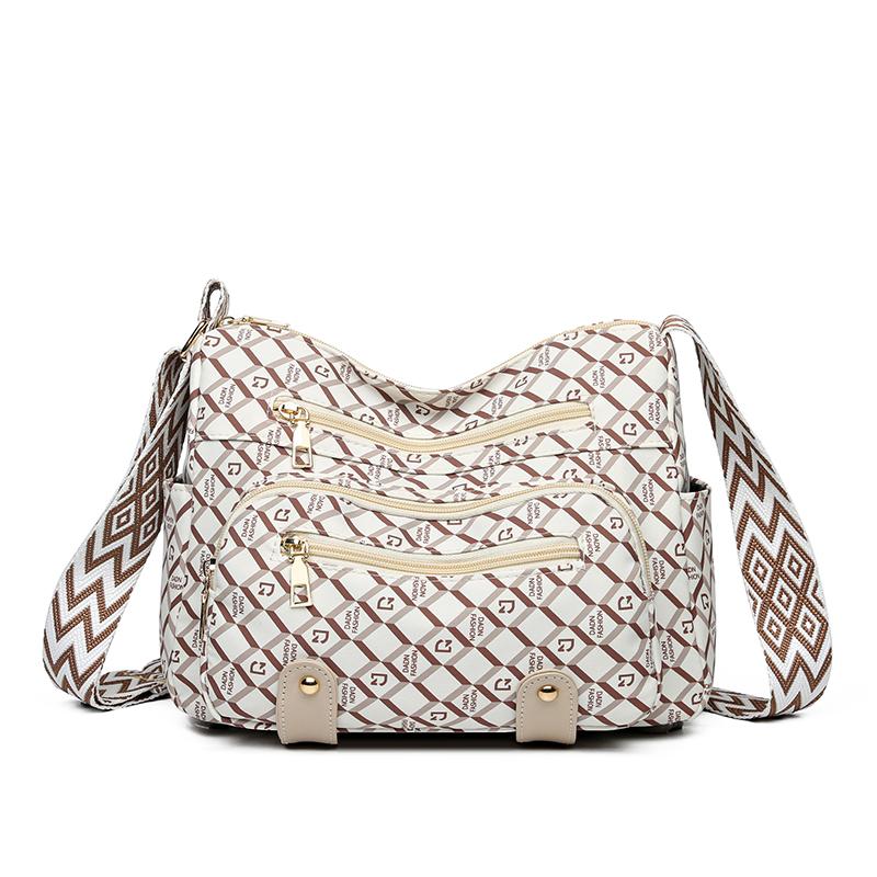 Damen-Umhängetasche mit mehreren Taschen, Muttertasche, große Kapazität, Reise-Umhängetasche