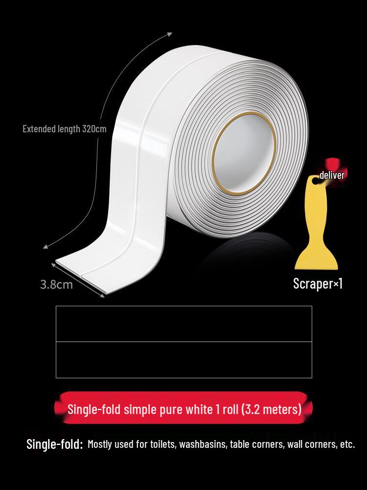 Водонепроницаемая противогрибковая уплотнительная лента для кухни и ванной