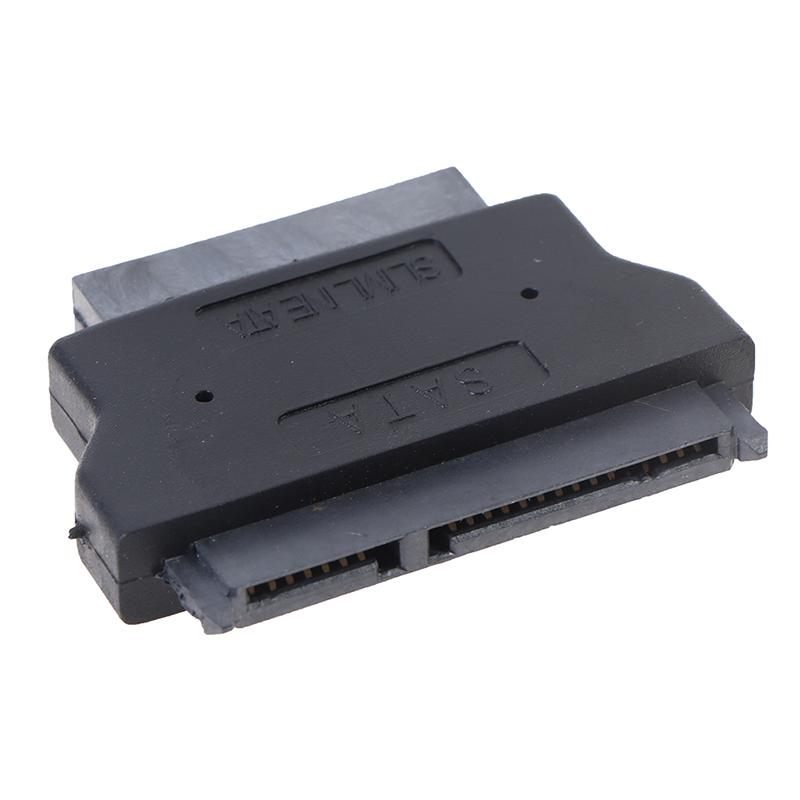 Sata 22Pin To 13Pin Slimline Sata Adapter 7+15 Serial Female To 7+6 Male