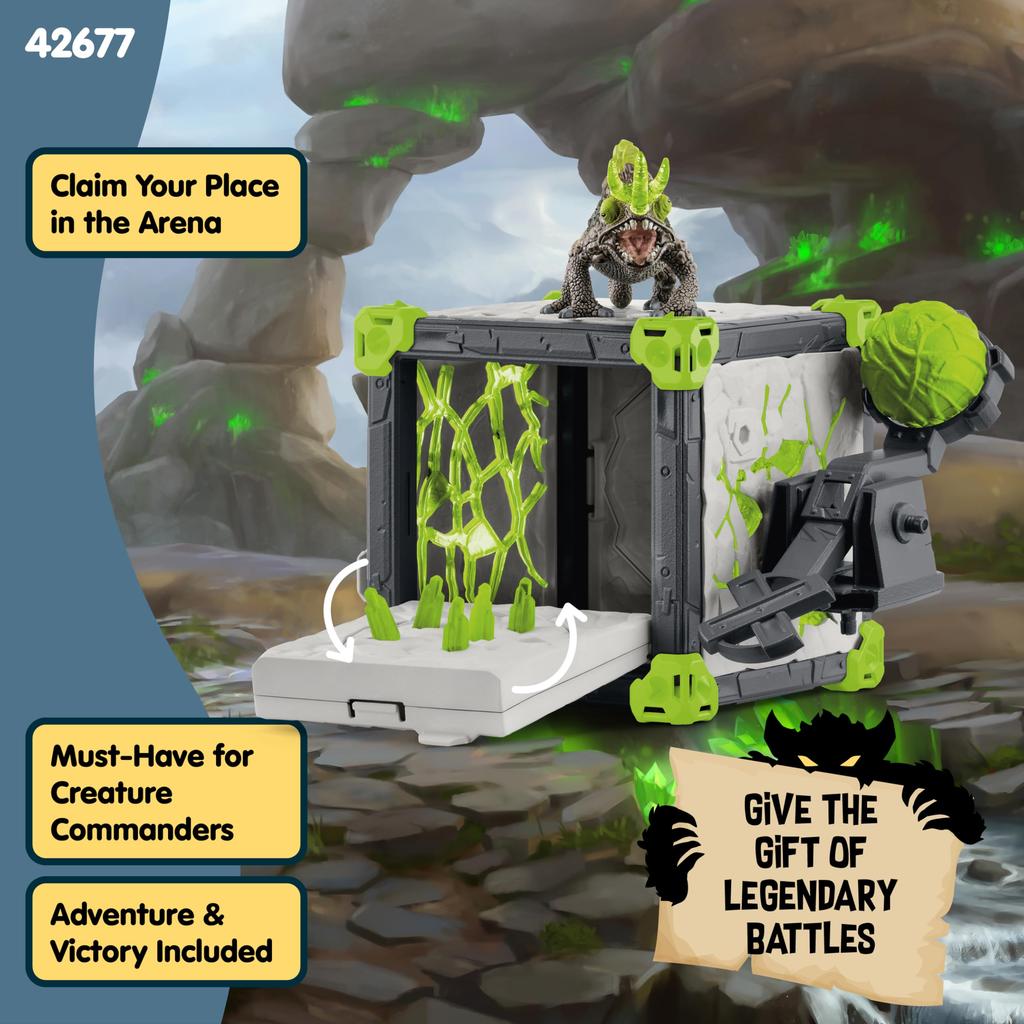 Schleich Eldorado Battle Cube Stone Chameleon 42677