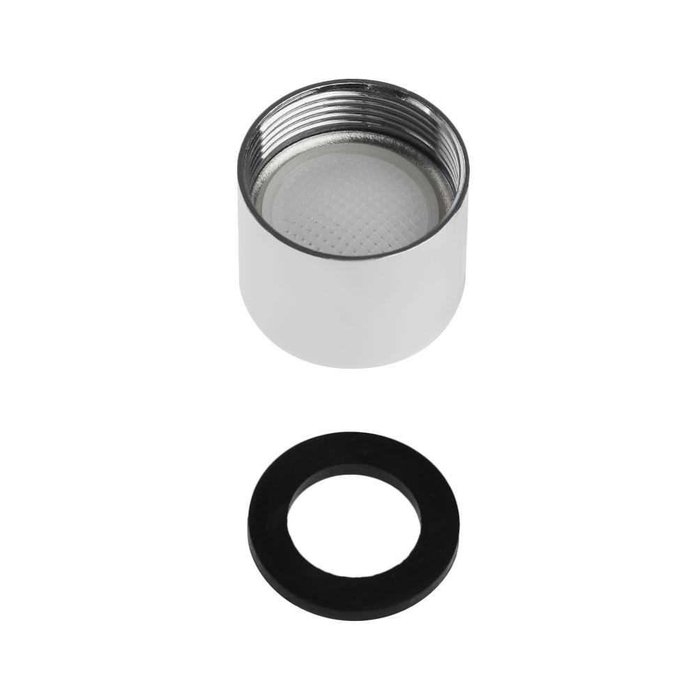 1 Set Chrome Finish Faucet Aerator Water Saving Tap Aerator Water Purifier Filter Nozzle Bubbler Diffuser Faucet Accessories