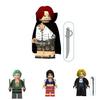 Set aus 15 One Piece Piraten-Bausteinen Chopper Luffy Zoro Robin Franky und mehr!