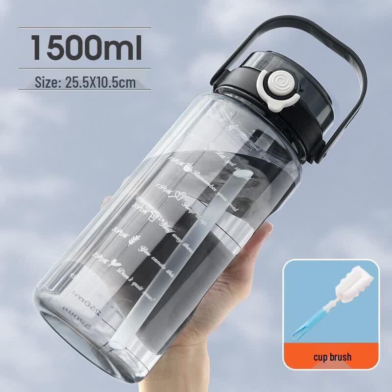 Yuluo 2L PCT Sports Water Bottle with Straw