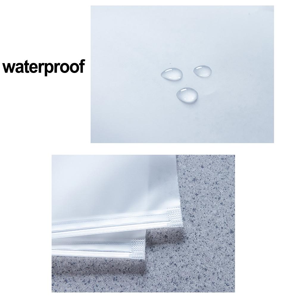 Storage Bag Frosted White S/M/L/XL Storage Bag 10PCS