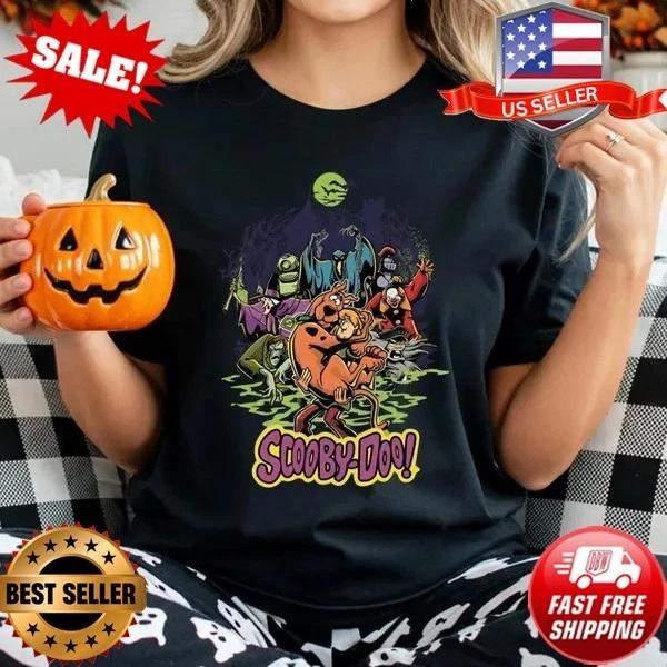 Vintage Scooby Doo Shirt, Halloween Shirt, Scooby Doo Halloween T-Shirt S