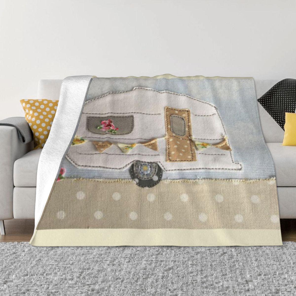 

Wedding Vintage Caravan Custom Home Decor An Ultra-Soft Micro Fleece Blanket 30x40in