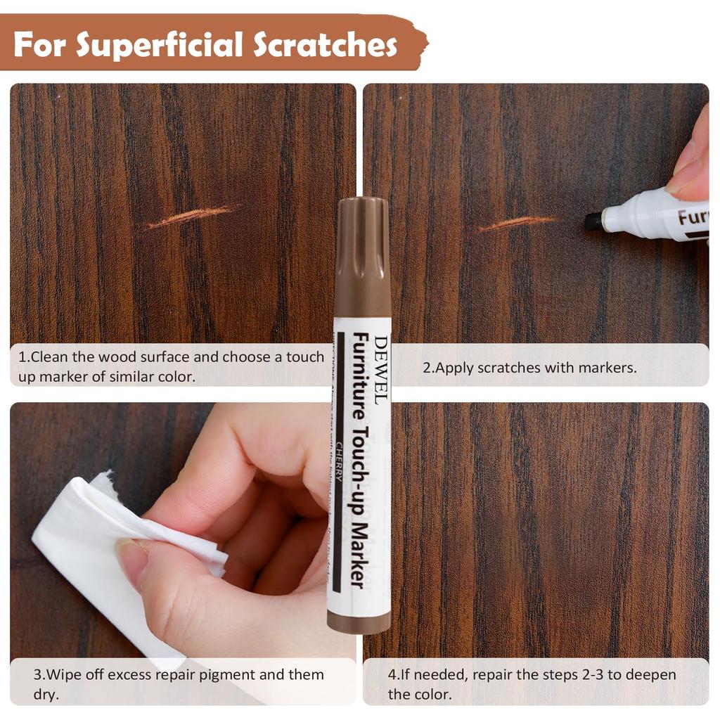 DEWEL Naprawa Mebli Podłogowych Naprawa Naprawa Podłogi Wypełniacz do Dziur Wosk Pszczeli Naprawa Rys Drewna Obróbka Drewna Drzwi Łuszczenie Się Mebli Mebli Rysa