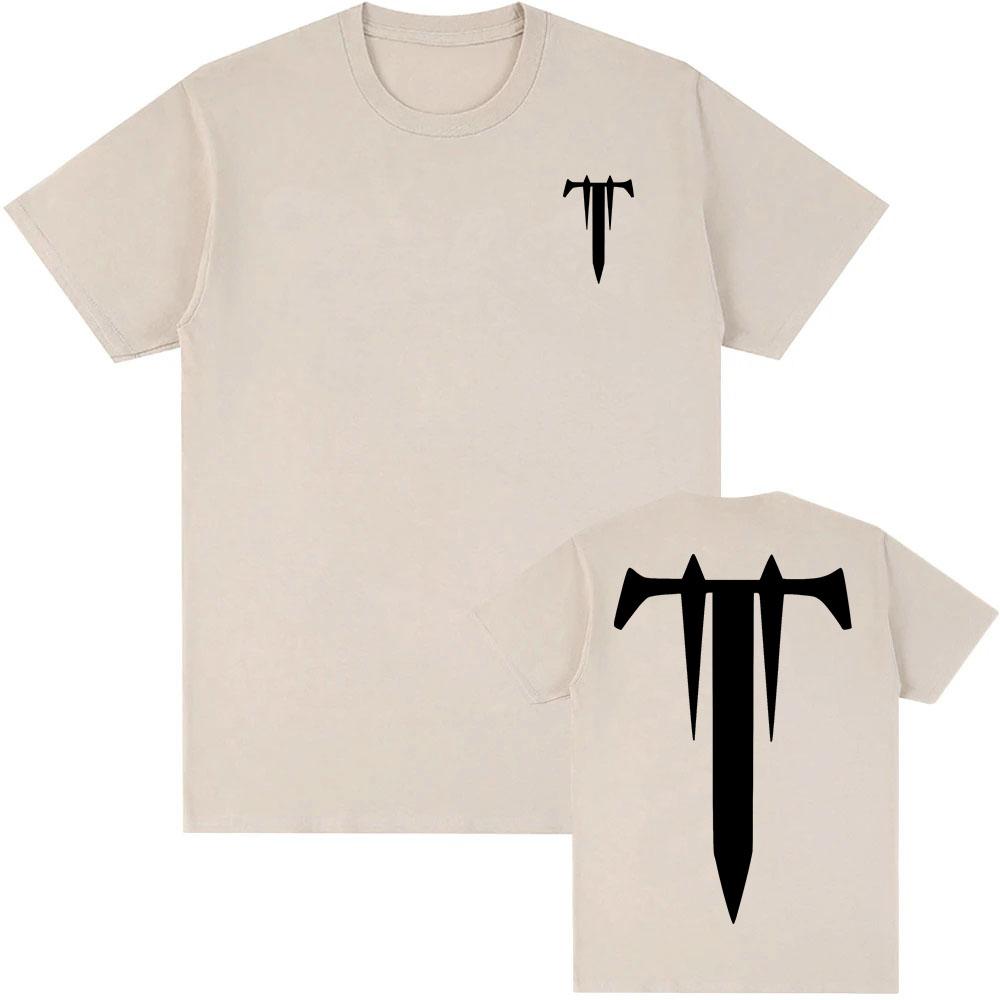 TRIVIUM Heavy Mental Band T-shirt Summer Cotton Hip Hop Streetwear Unisex Fashion Grunge Men Women Tshirts Loose Male T Shirt