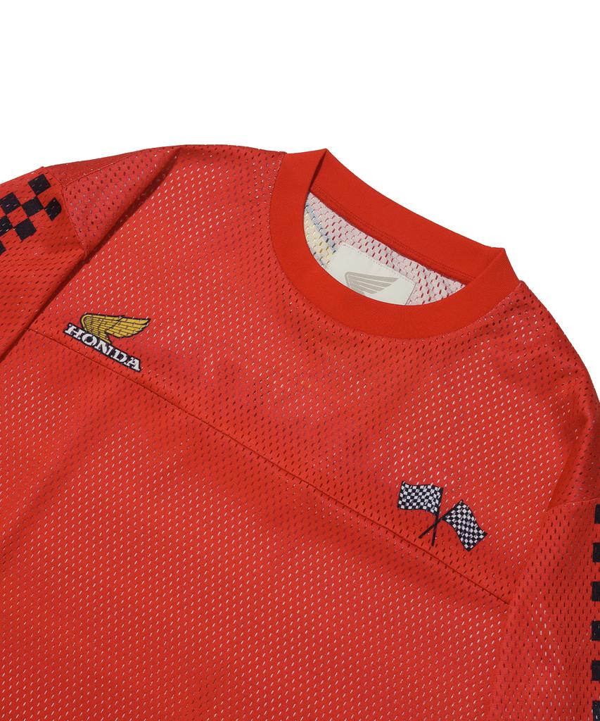 PHYPS MOTORCYCLE [Archive Line] Wing Logo Track Jersey Long Sleeve_Red