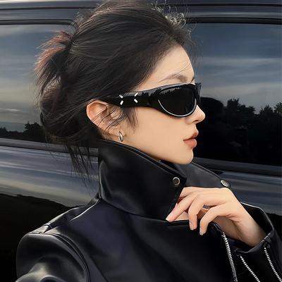 Y2k Sports Sunglasses Women Men  Luxury Brand Fashion Classic Punk Sun Glasses Female Retro 2000' Futuristic Sunglass Shades