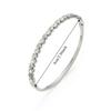 Love Heart Stacked Bangles Cute Fashion  Stainless Steel Bangle Jewelry Beads Cuff Bracelet  Daily