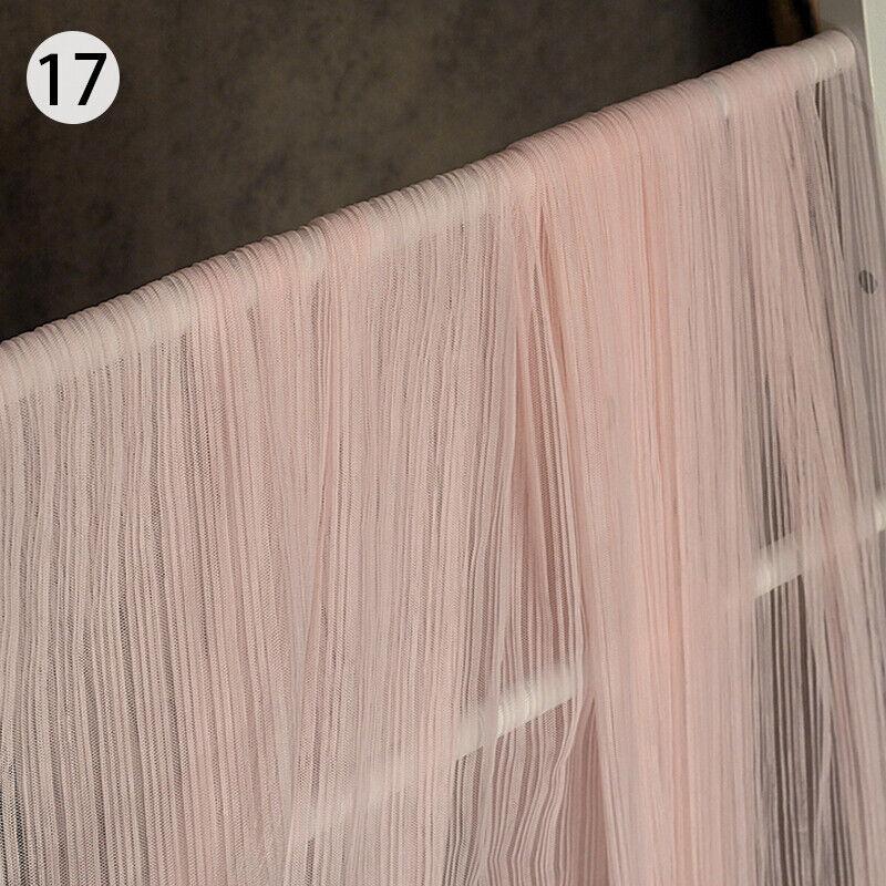 Organ Pleated Mesh Lace Fabric Crumpled Tulle Net Fabric Wedding Organ Skirt Dress Costume Curtains Handmade DIY Craft Material