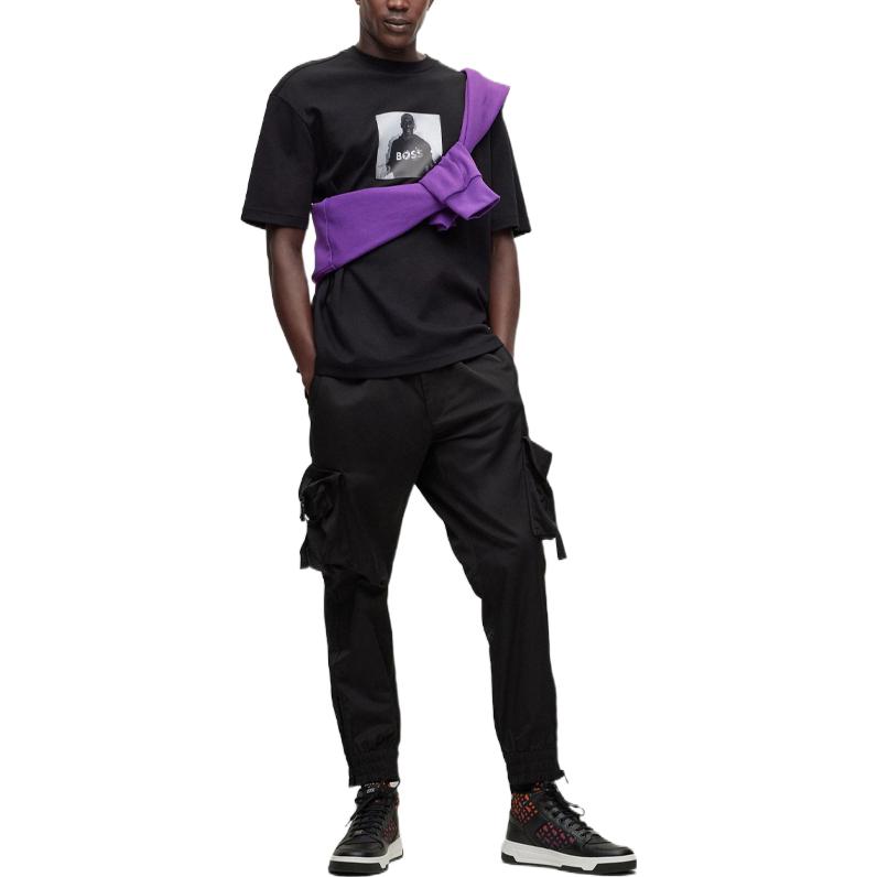 HUGO BOSS Cargo Pants Men's Black Moderate 50493311-001
