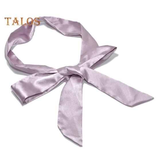Women Belt Smooth Satin Lace-up Bowknot Decorative Belt Adjustable Length Bow Tie Design Formal Waistband