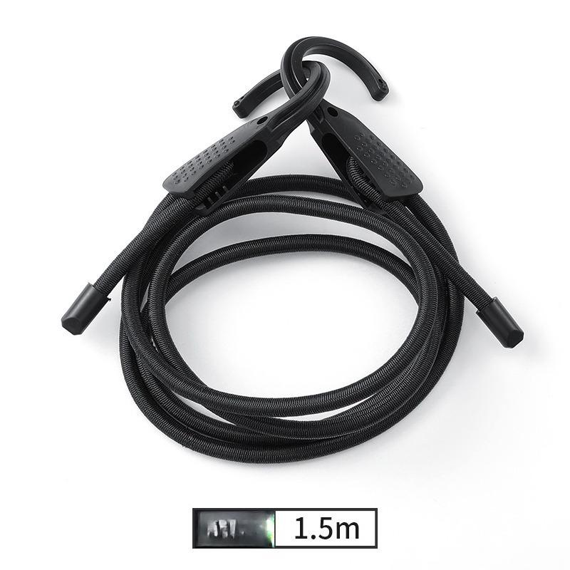 for Motorcycle Traveling Elastic Strap Adjustable Tension Belt Car Clothesline Hook Cargo Luggage Lashing Buckle Rope 1.5M/3M