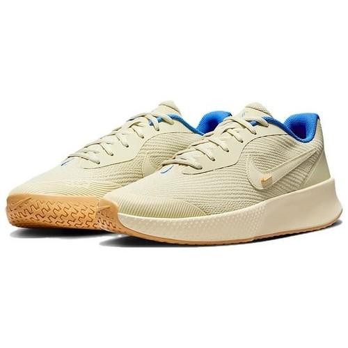 

NikeCourt Vapor Lite 3 HC Light Khaki Star Blue - HF7831-200 EU 41 слоновая кость
