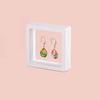 Colorful 3D Floating Picture Frame Shadow Box Jewelry Display Stand Ring Pendant Holder Protect Jewelry Stone Presentation Case