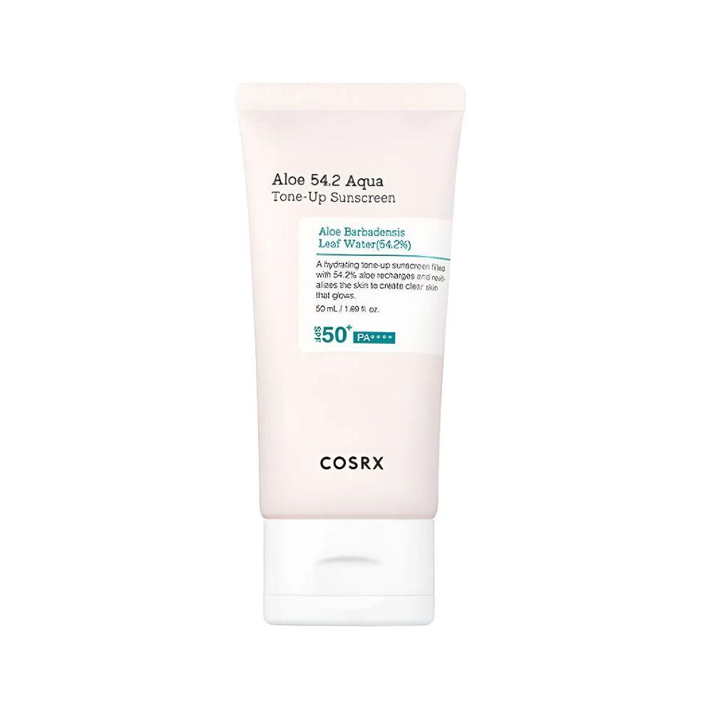 COSRX Aloe 54.2 Aqua Tone-Up Sunscreen SPF50+ PA++++ Brightening UV Protection 50ml