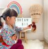 Handmade Rattan Woven Hot Air Balloon Kids Room Decoration Photography Props Nordic Wall Hanging Ornaments Rattan Woven Pendant