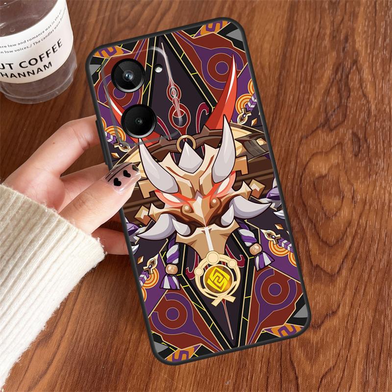 

Genshin Impact Case For Realme GT 7 Pro GT 6 6T 5 C67 C61 C55 C53 C51 C21Y C25S C75 10 11 12 13 14 Pro Plus Realme C55