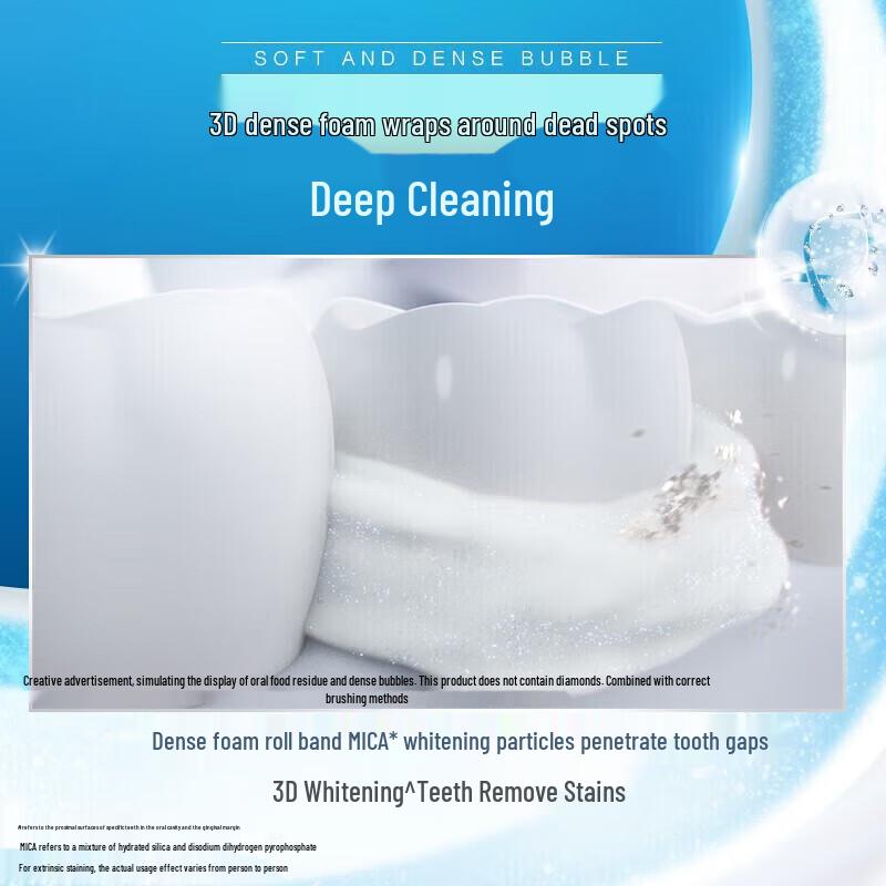 Crest 3D White Dual Effect Toothpaste 120g