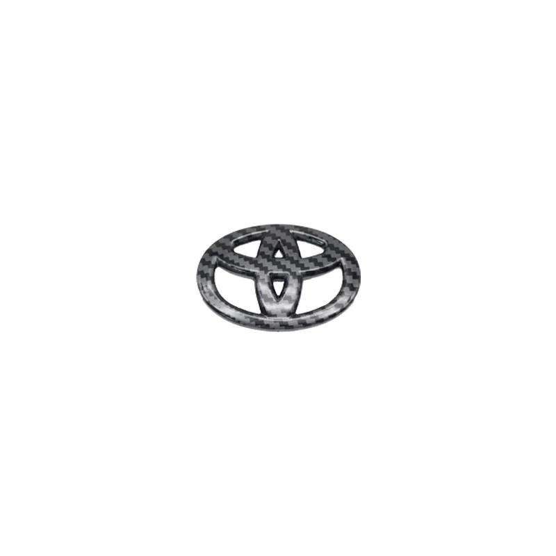 2026 New For Toyota Car Steering Wheel Decorative Stickers  Steering Wheel Logo Car Logo Sticker Label For Toyota Gazoo R Coroll