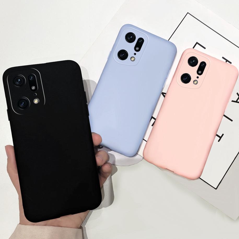 Für OPPO Find X5 Pro Hülle Find X5 Lite Candy TPU Handyhülle Matt Funda Für Oppo FindX5 X 5 X5Pro X5Lite CPH2371 CPH2305 Bumper